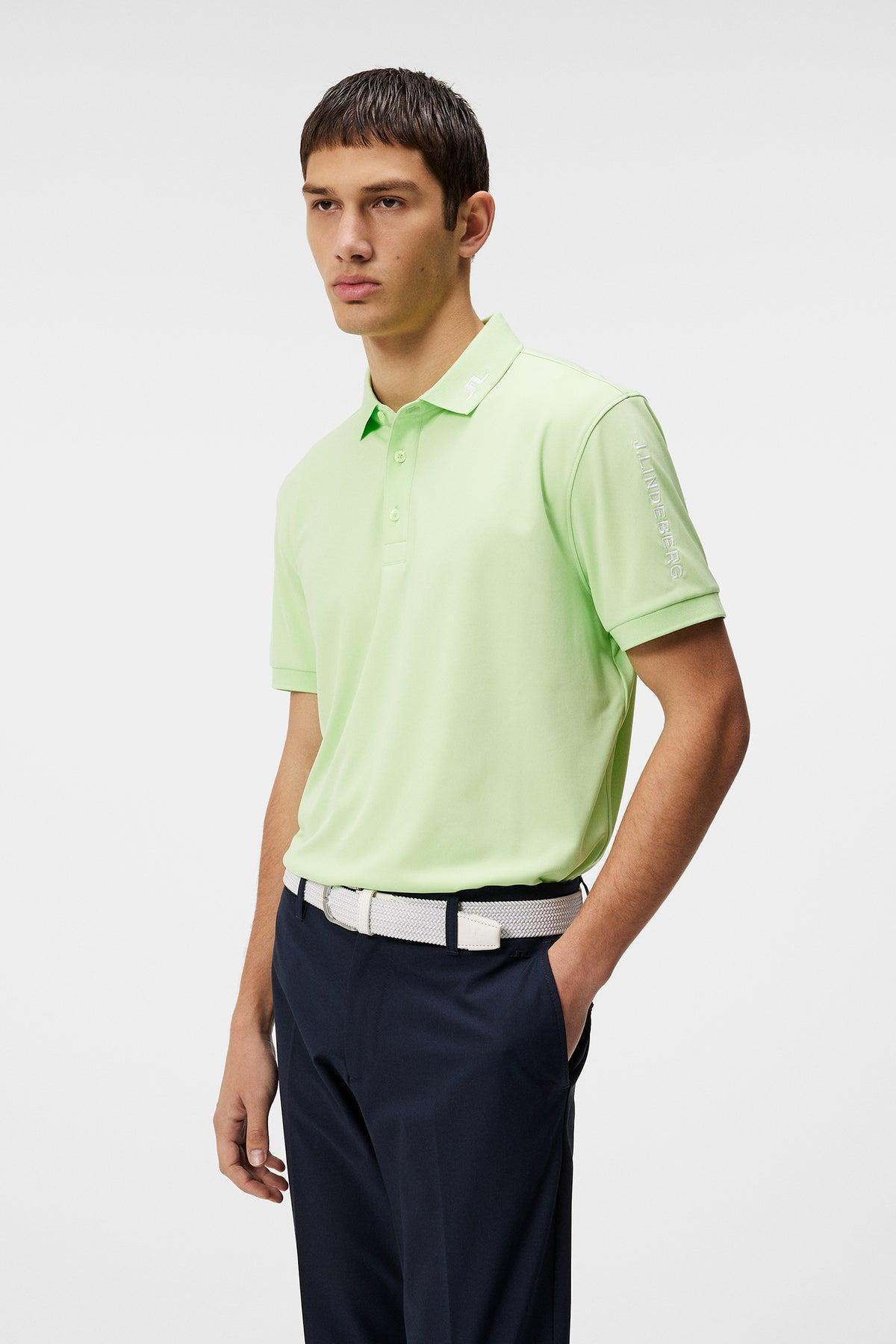 J. Lindeberg Tour Tech Reg Fit Polo in Paradise Green Product Image