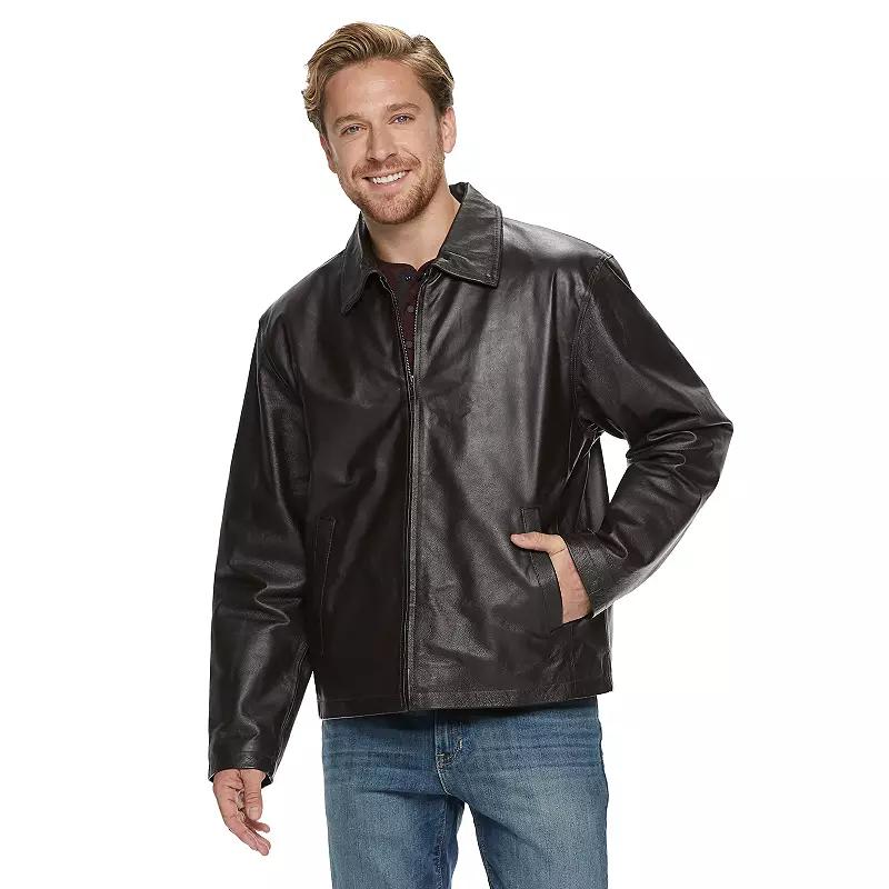 Men's Vintage Leather Jacket,  Product Image