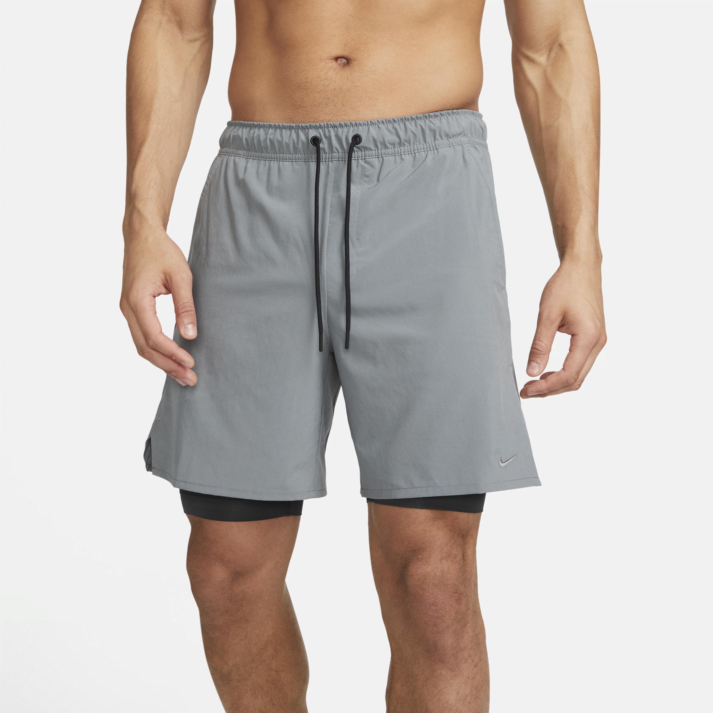 Nike Mens Unlimited Dri-FIT 7 2-in-1 Versatile Shorts | DV9334-084 Product Image