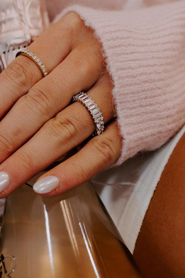 Just A Glimmer Ring In Silver Product Image