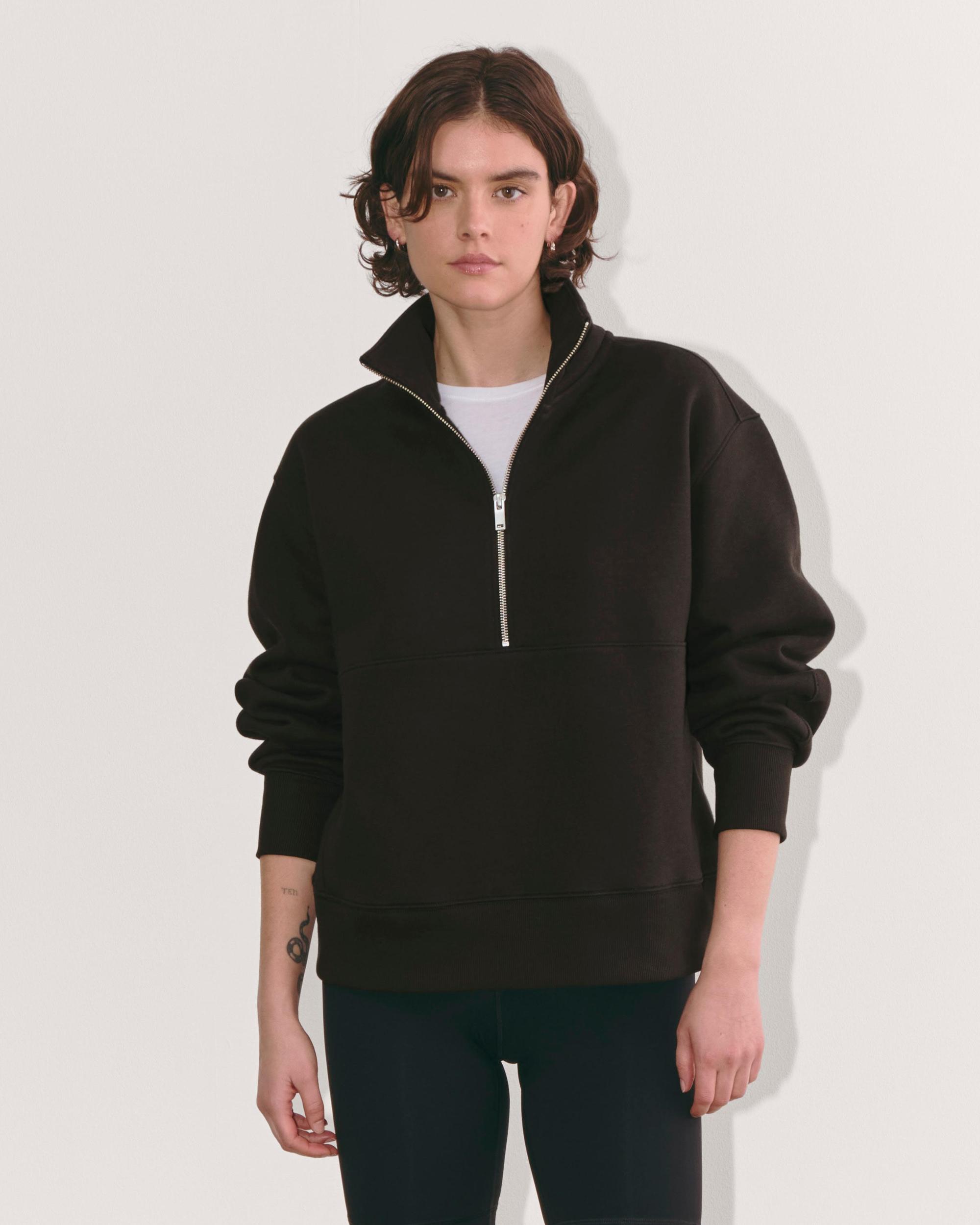 Womens Laid-Back Half-Zip Sweatshirt by Everlane Product Image