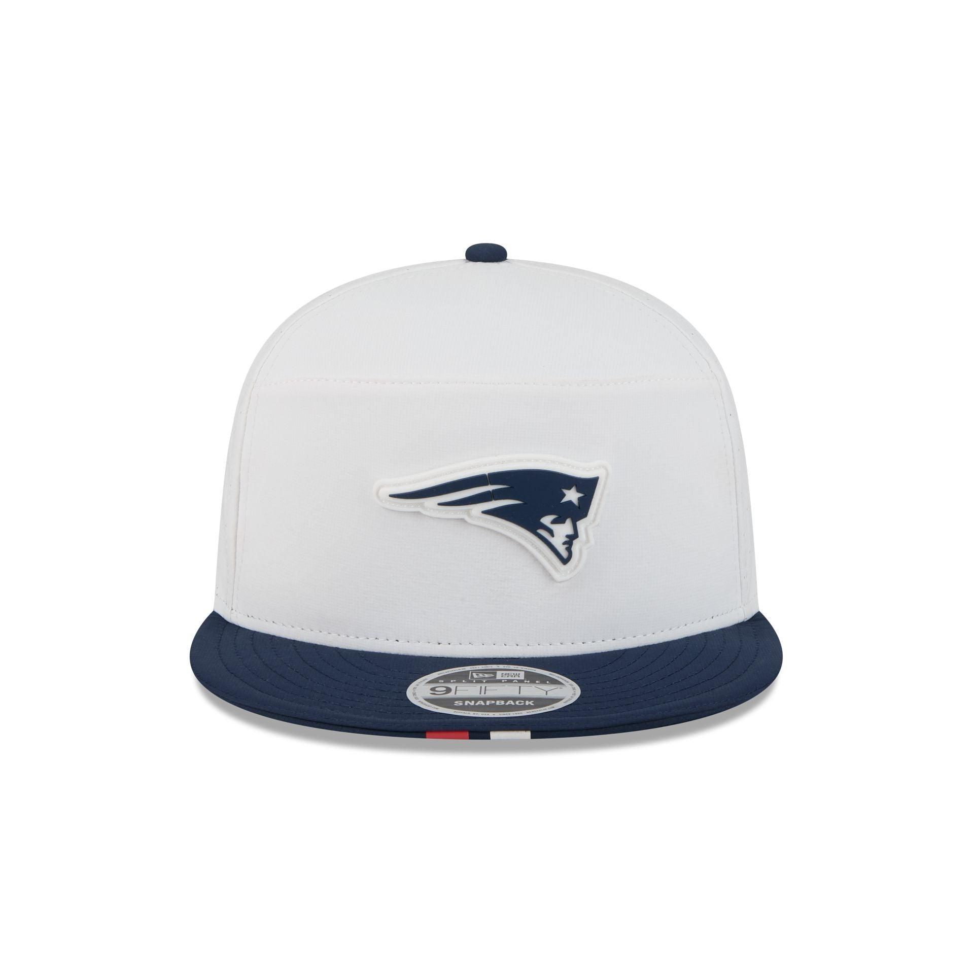 New England Patriots 2025 Training Split Panel 9FIFTY Snapback Hat Male Product Image