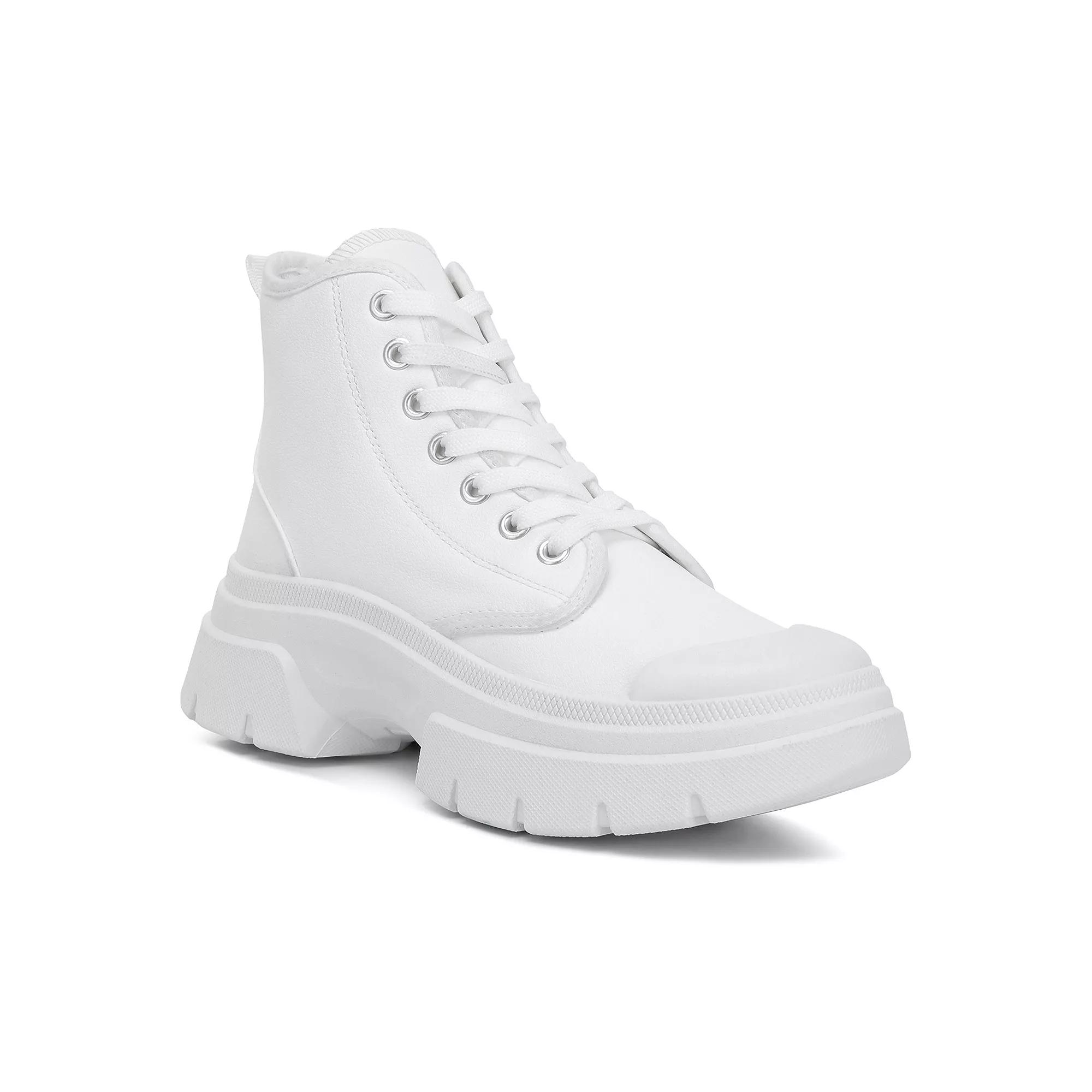 London Rag Roxane Women's Chunky Lace Up Boots,  Product Image