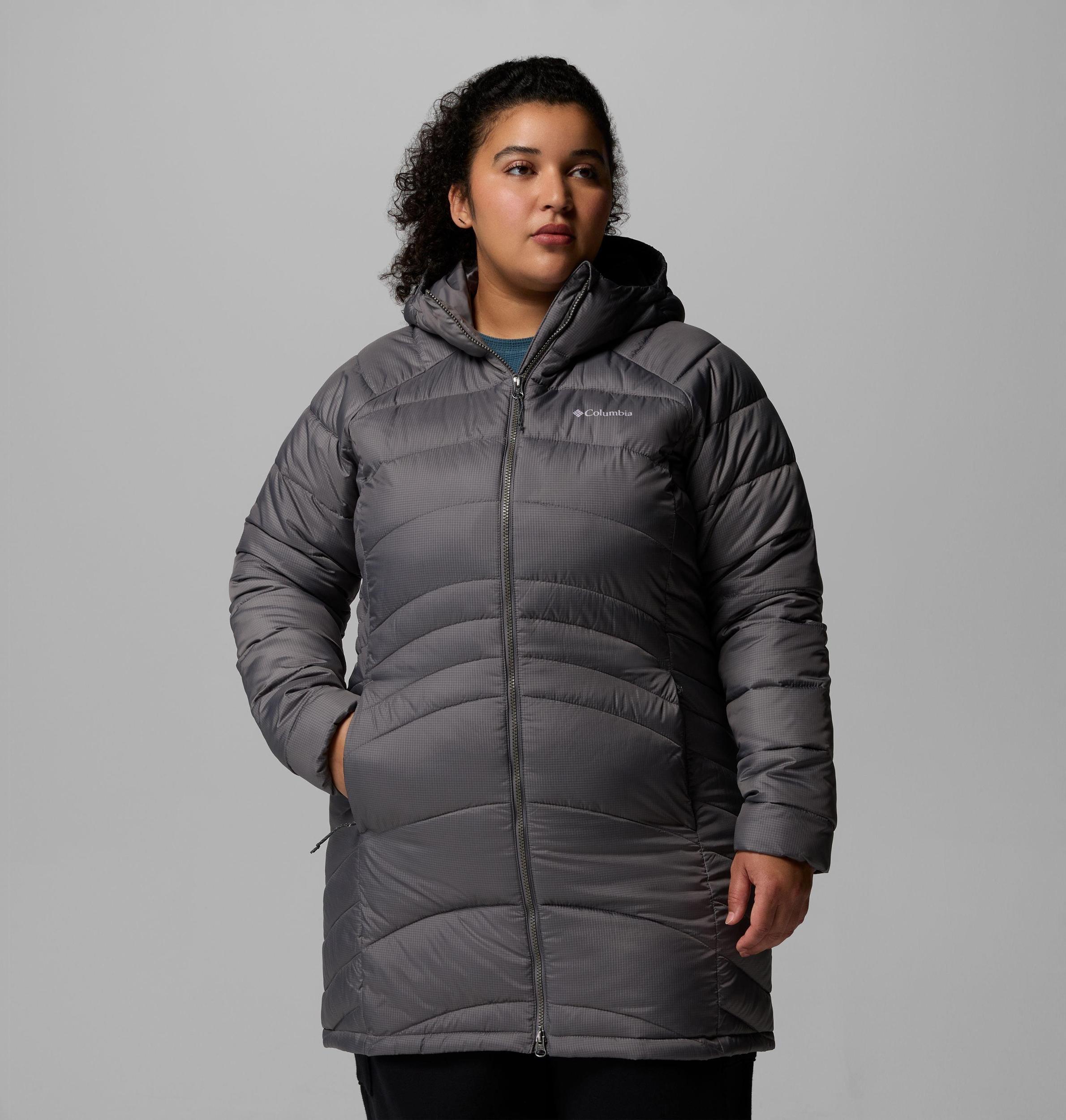 Columbia Womens Karis Gale II Long Jacket - Plus Size- Product Image