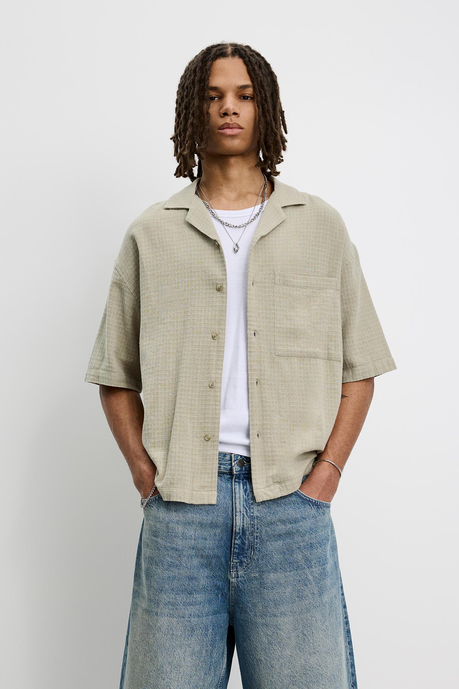 Rustic check shirt Product Image