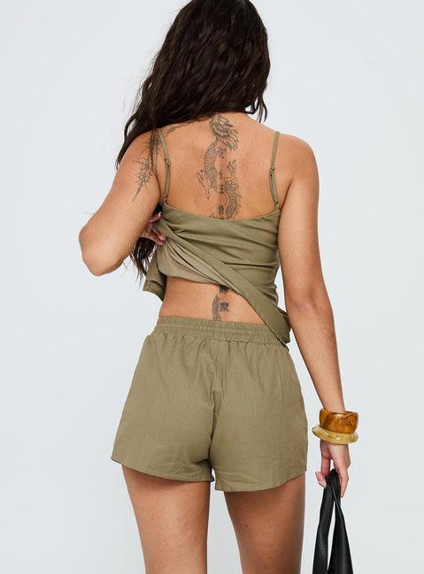 Summer Soiree Bead Detail Set Green Product Image