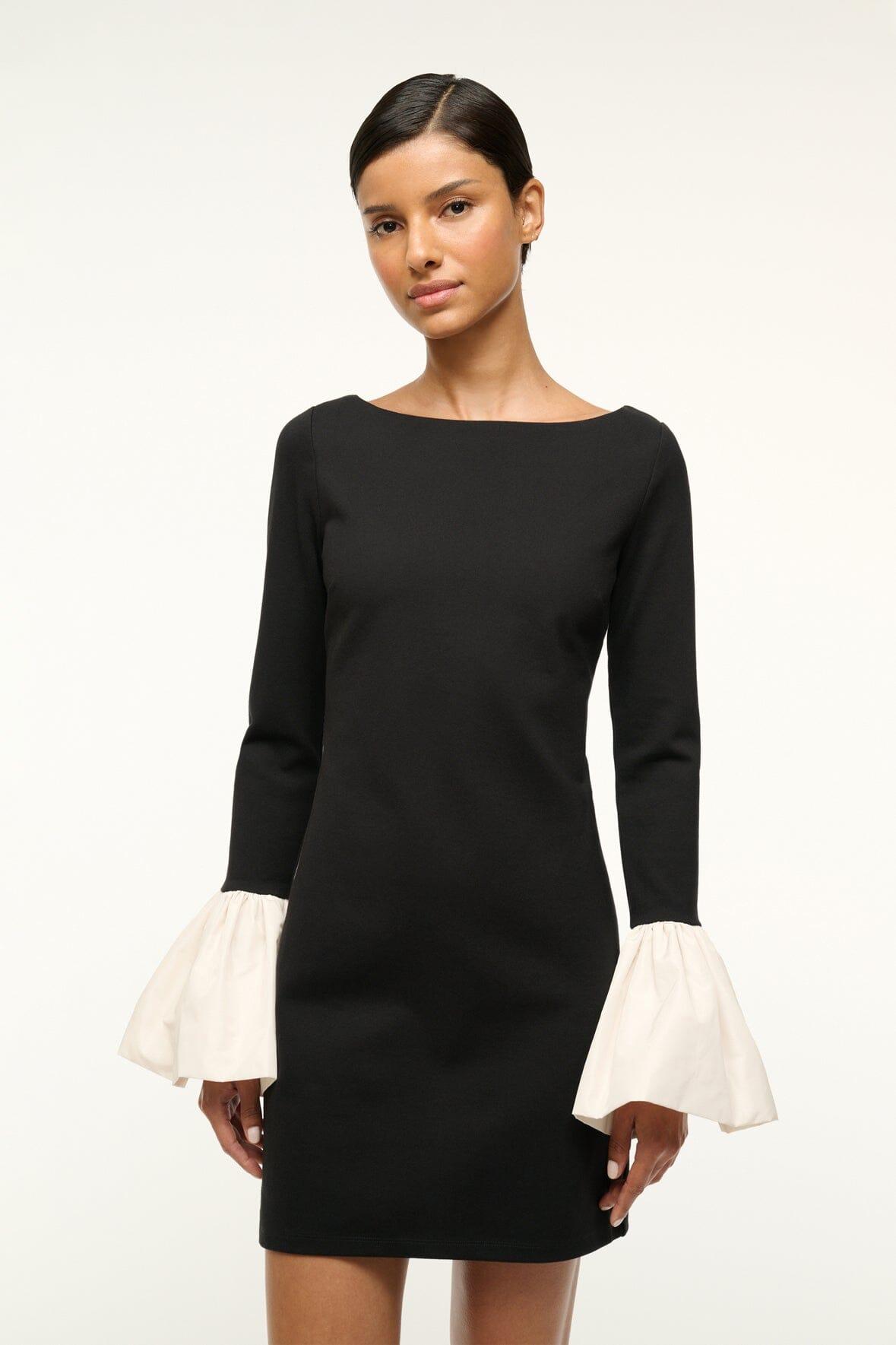HAWTHORNE DRESS | BLACK IVORY Product Image