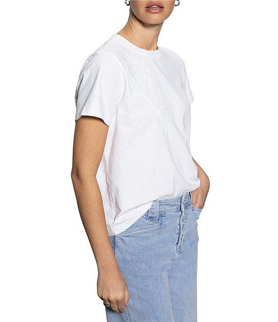 Sanctuary Rose Crew Neck Short Sleeve Perfect Tee Product Image