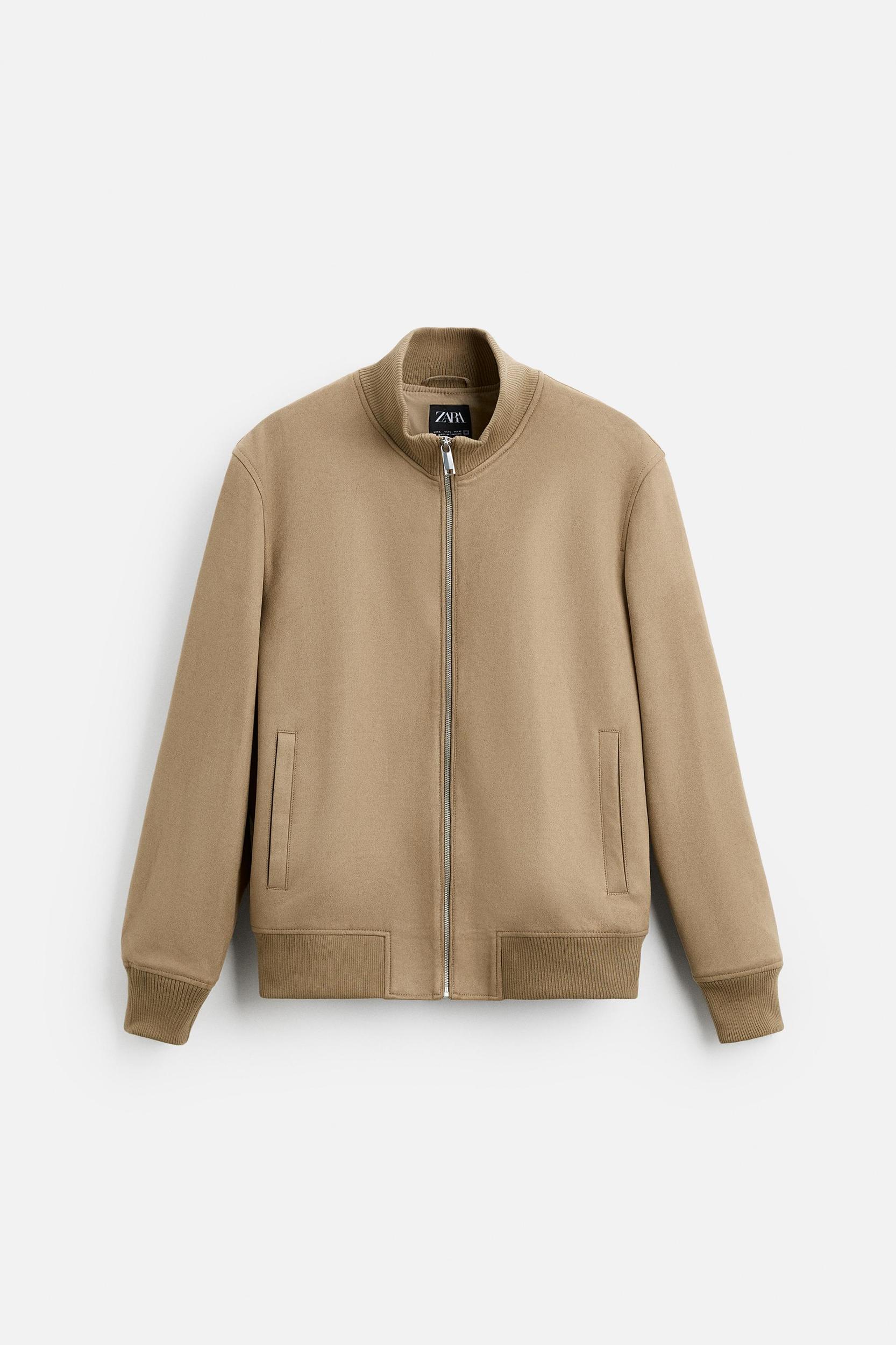 FAUX SUEDE JACKET Product Image