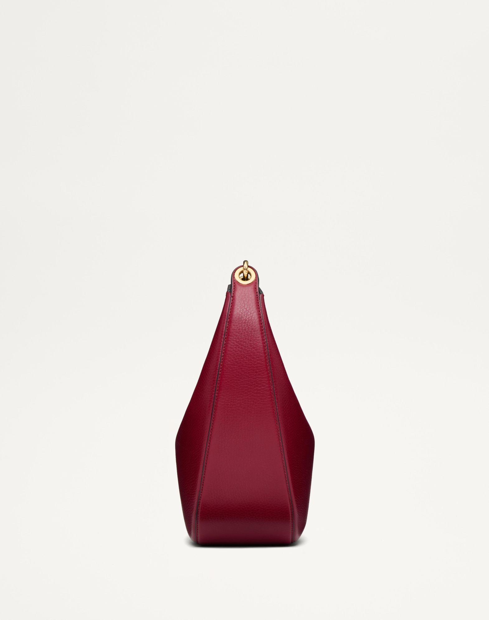 Vlogo Moon Medium Grainy Calfskin Hobo Bag With Chain Product Image