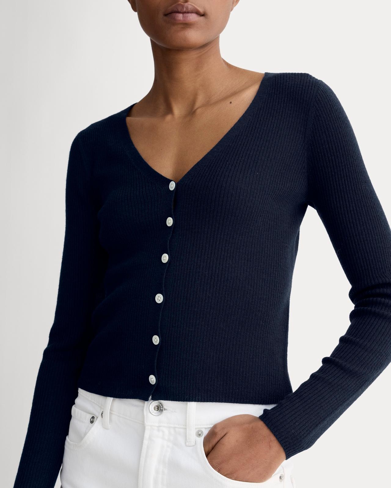 Womens Cardigan in Ultrasoft Merino by Everlane Product Image