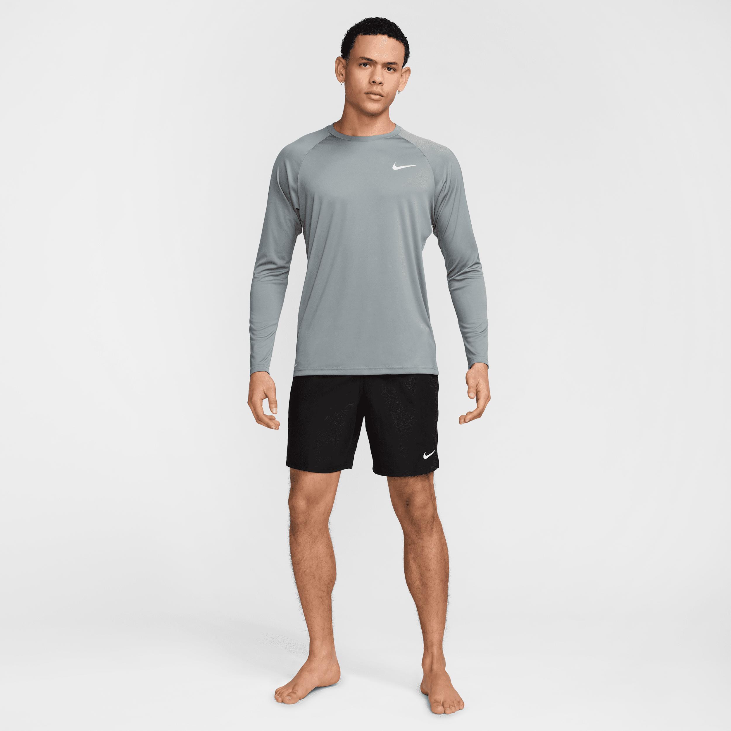 Nike Men's Essential Long-Sleeve Hydroguard Swim Shirt Product Image