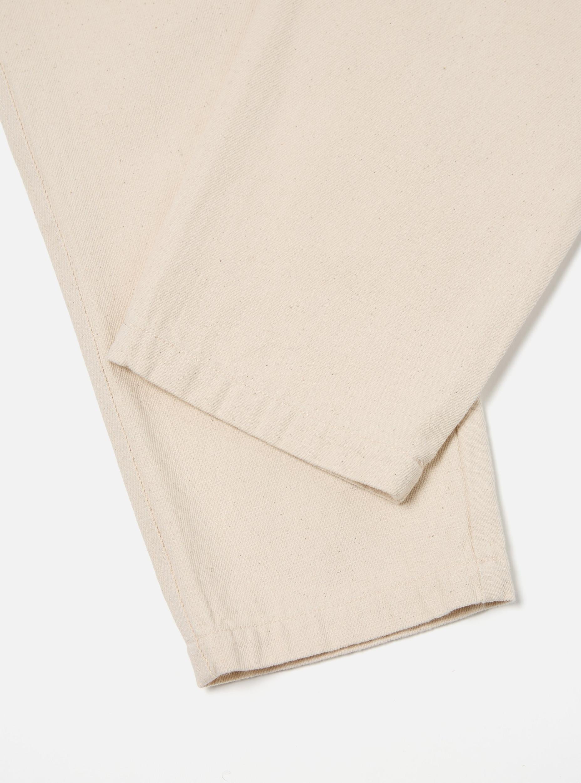 Ecru Recycled Cotton Hi Water Trouser Product Image