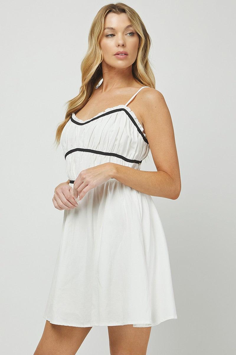 Smocked Mini Dress Product Image