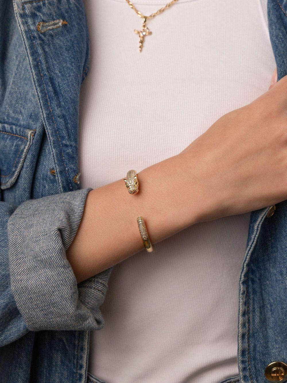 diamond gold-plated bracelet  Product Image