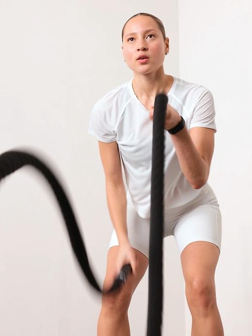 Grid Knit Tee Product Image