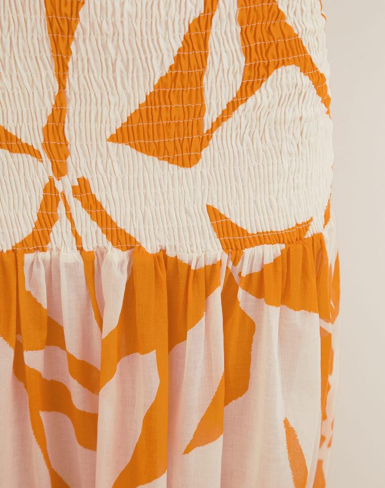 Maira Long Dress - Bossa Sunset Product Image