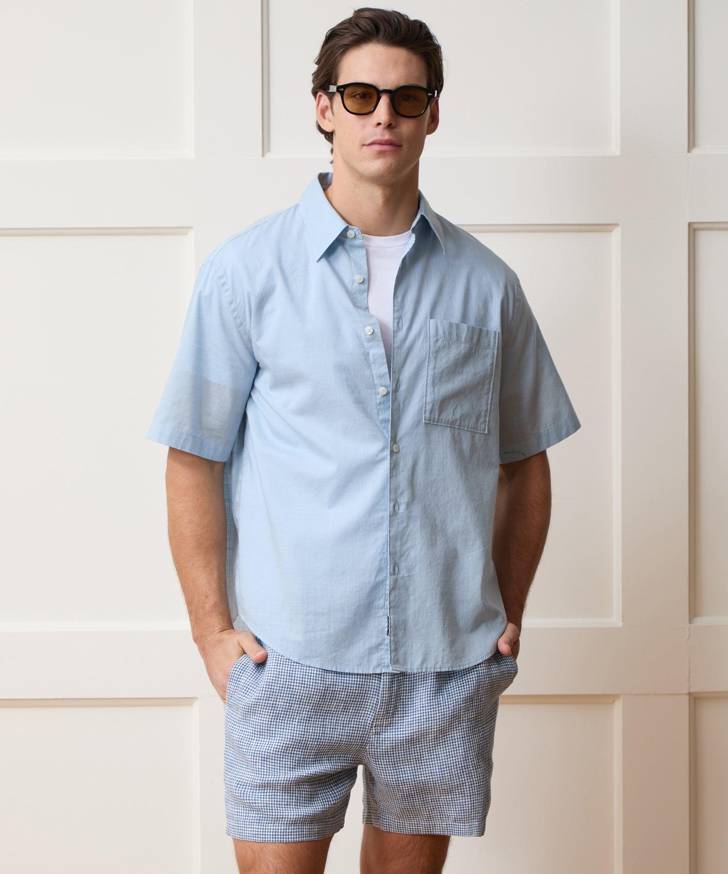 Summerweight Cotton Big Shirt Product Image