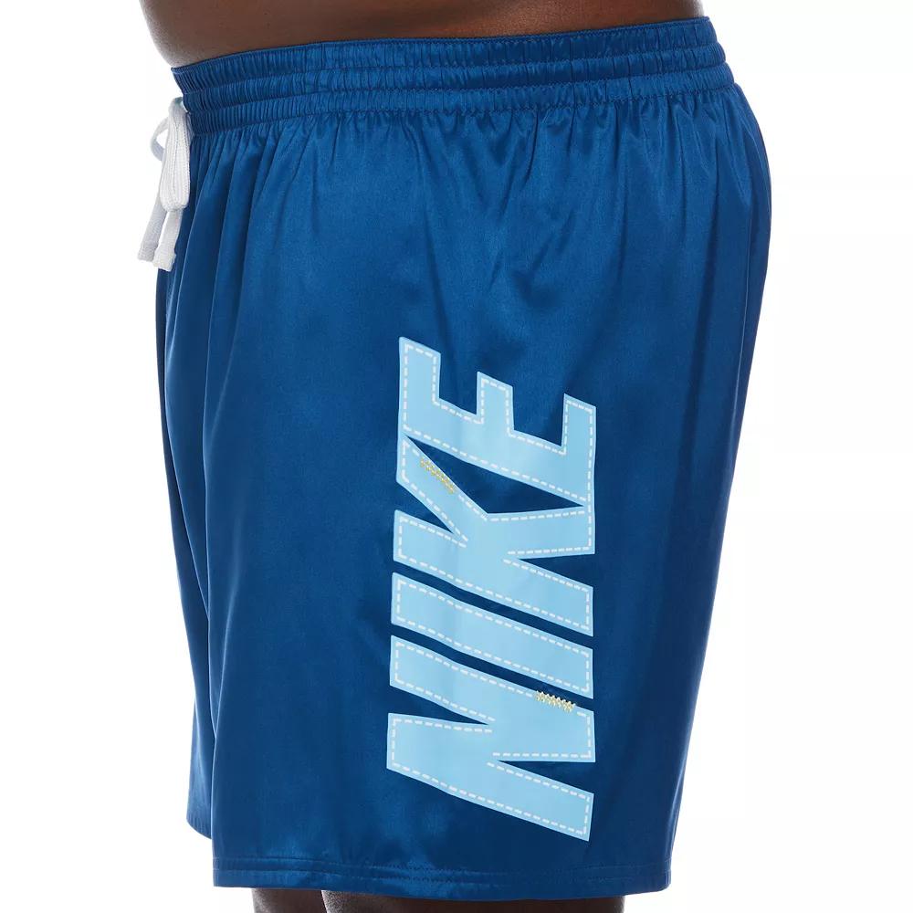 Big & Tall Nike 9-in. Big Block Swim Trunks, Mens Product Image
