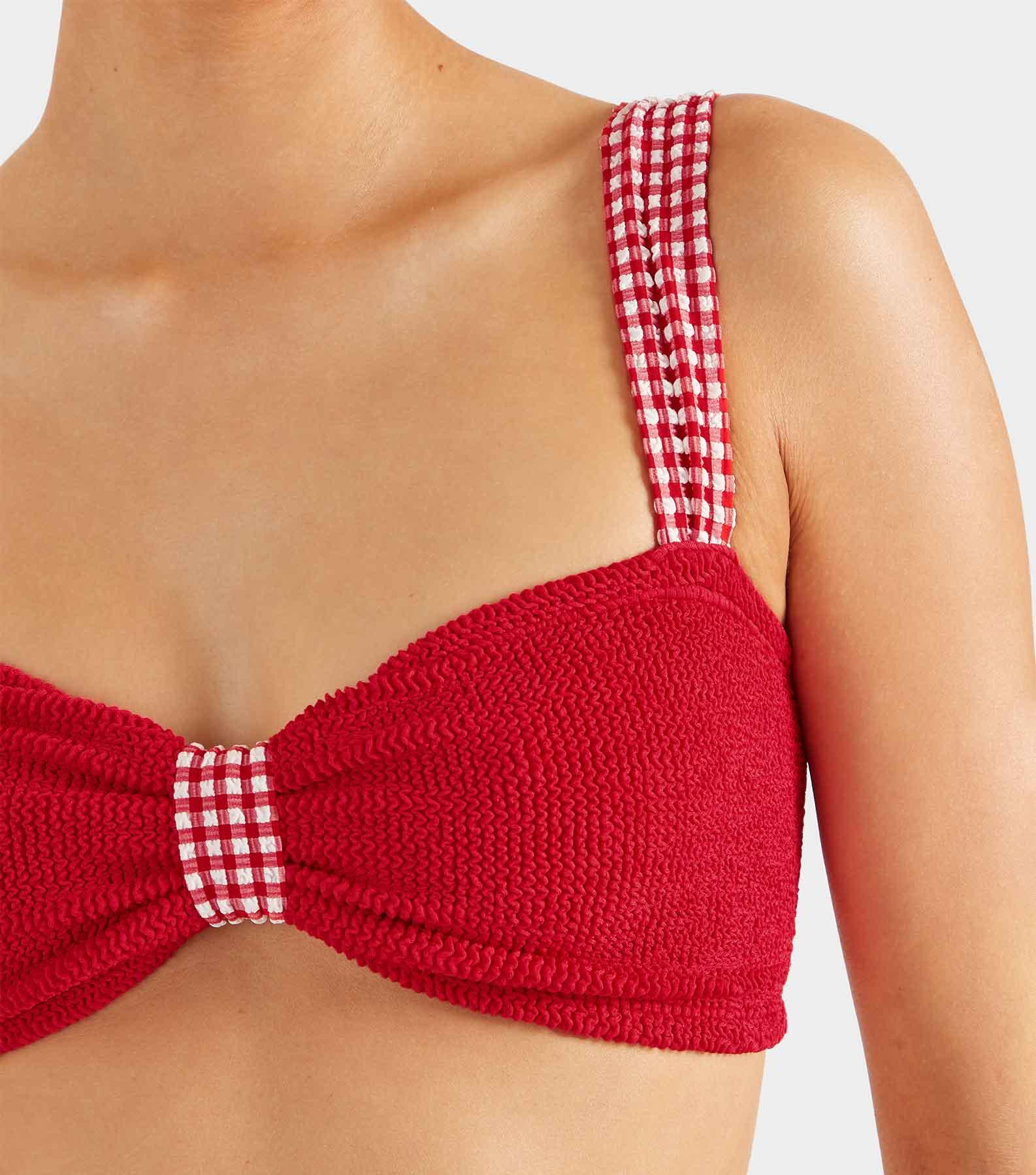 Loretta Bikini - Red Gingham Product Image