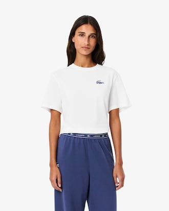 Cotton Jersey Loungewear T-Shirt Product Image