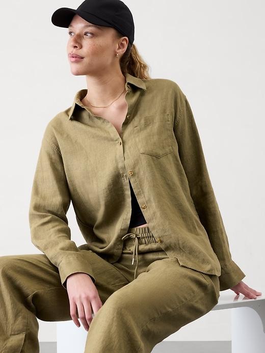 Retreat Linen Top Product Image