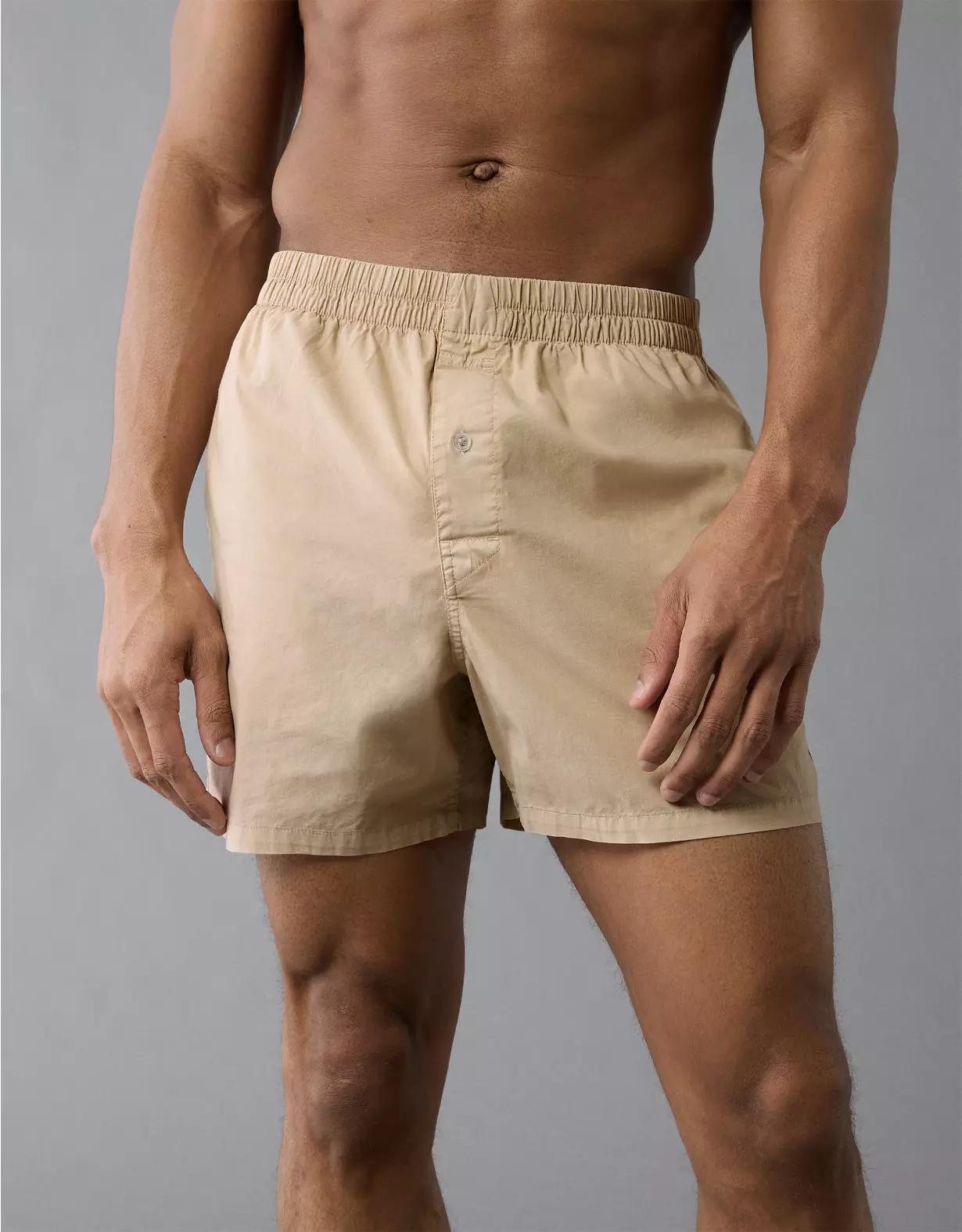 AEO Men's Poplin Pocket Boxer Short Product Image