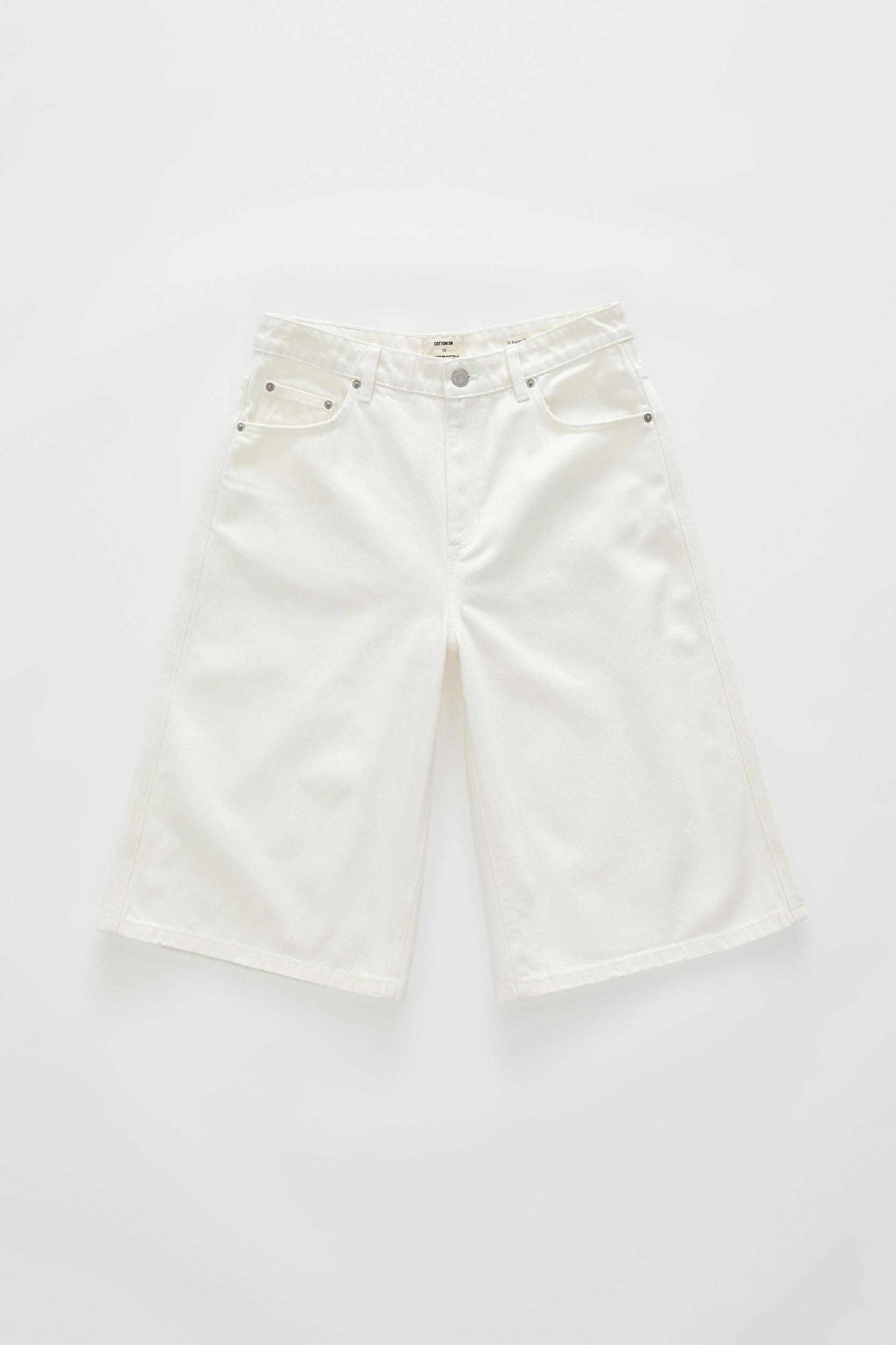 91 Baggy Denim Jort Product Image