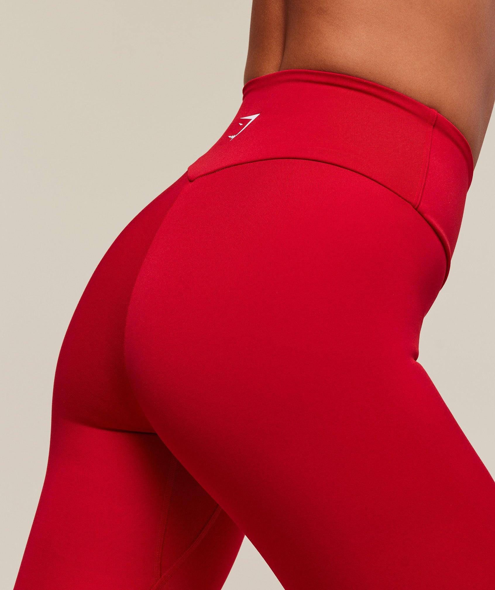 Gymshark Training Leggings - Carmine Red Female Product Image