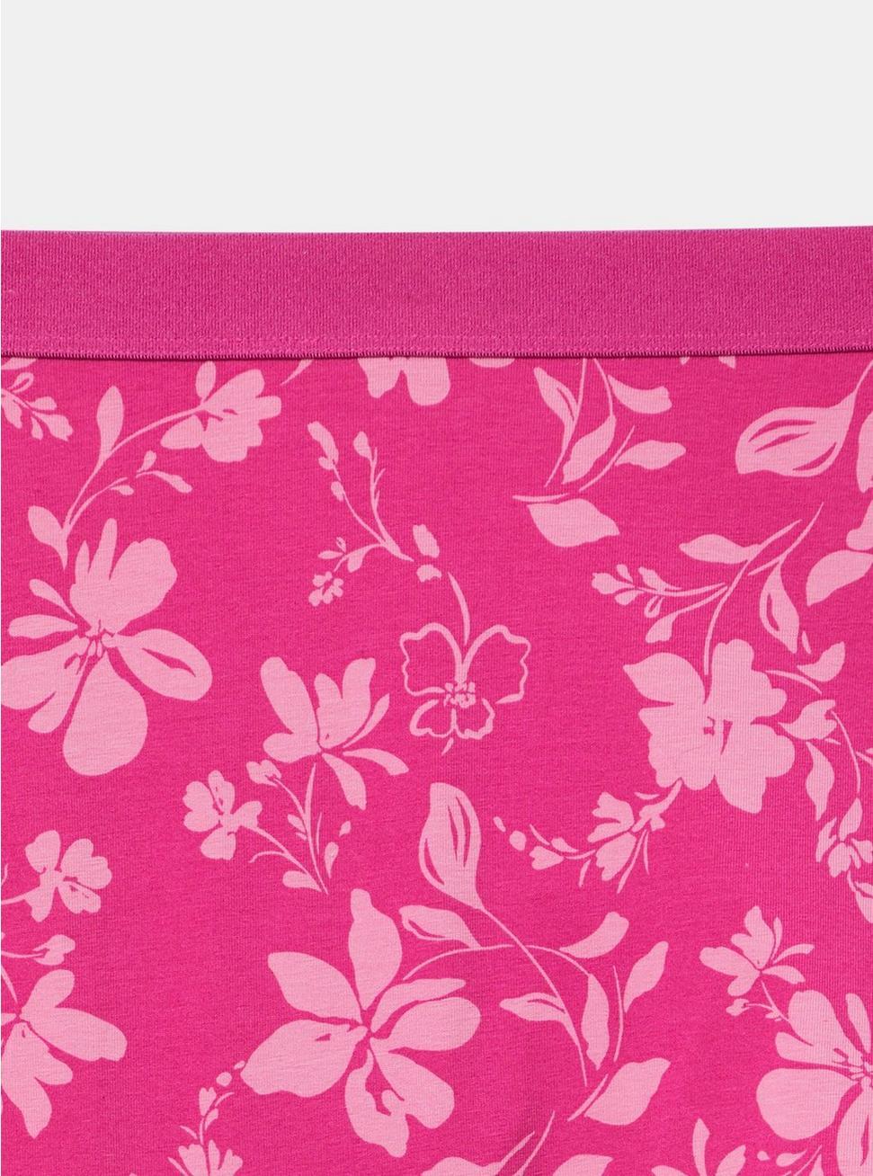 Mid-Rise Cotton Boyshort Panty Product Image