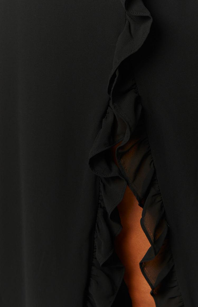 Dream On Black Maxi Dress Product Image