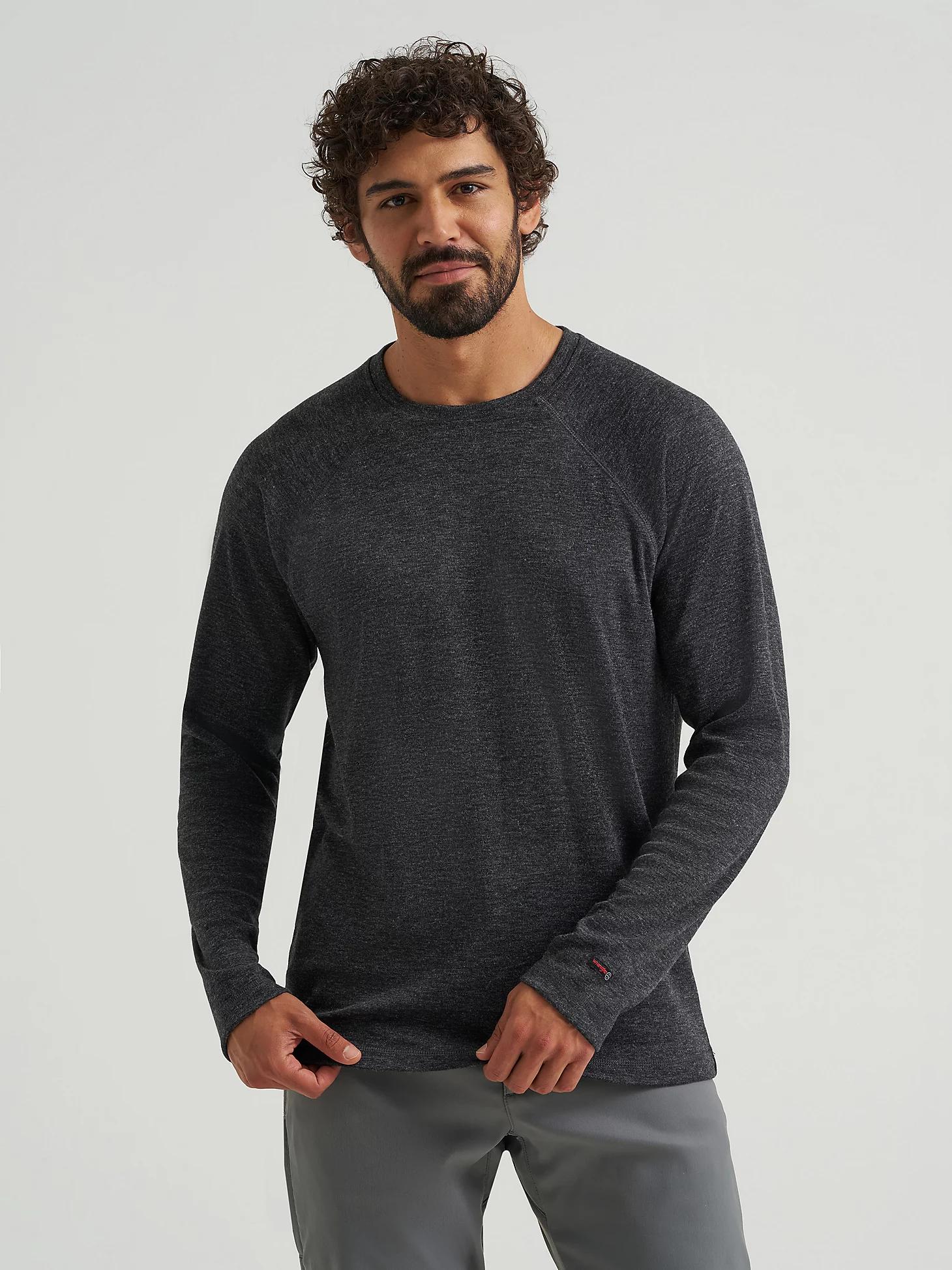 Wrangler ATG™ Men's Balsam Knit Shirt in Jet Product Image