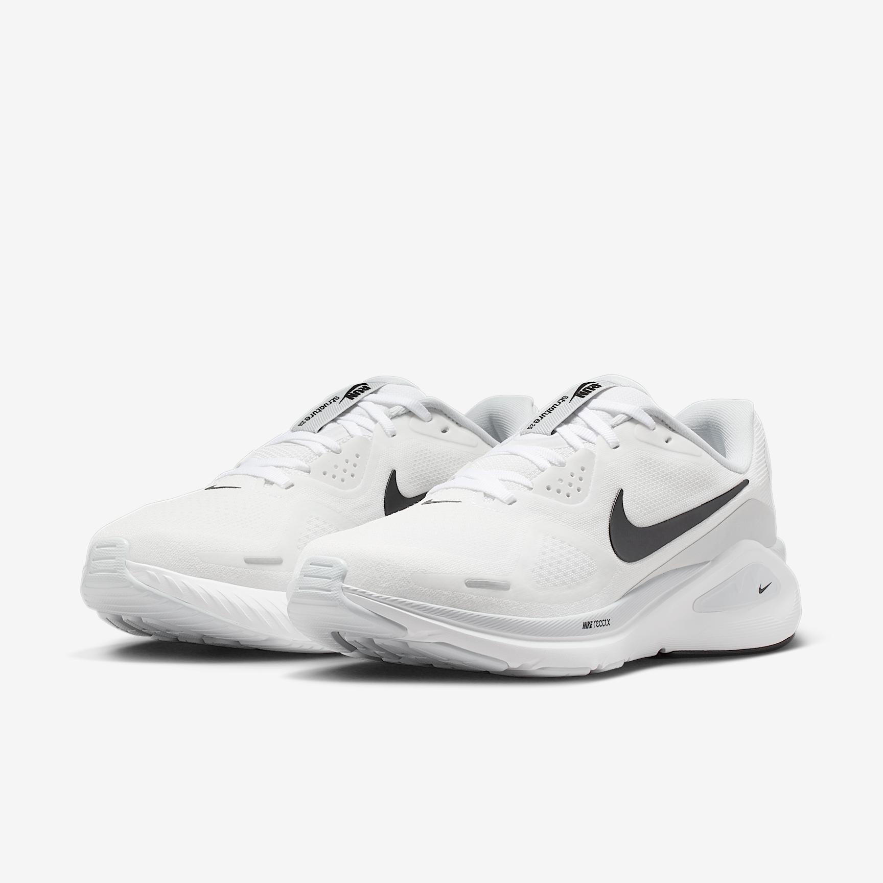 Nike Womens Structure 26 Road Running Shoes | HJ1101-100 Product Image