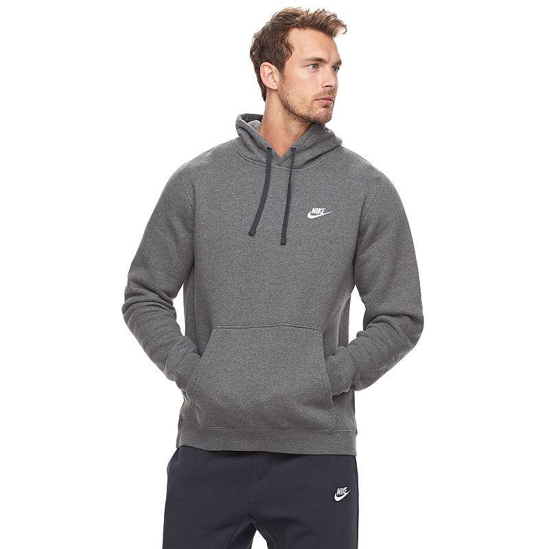 Mens Nike Sportswear Club Fleece Pullover Hoodie | BV2654-100 Product Image