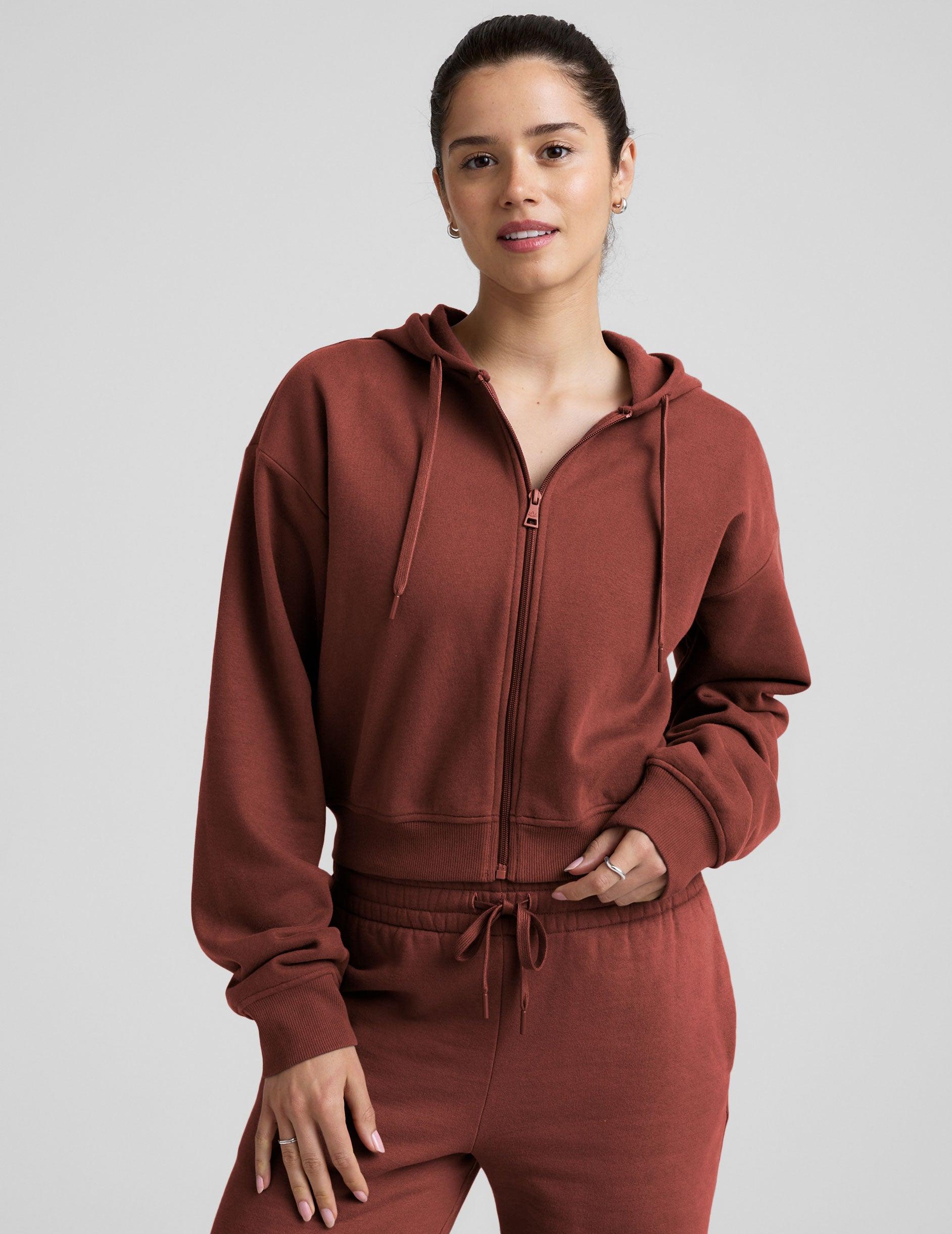LuxeFleece Zip Up Hoodie Product Image