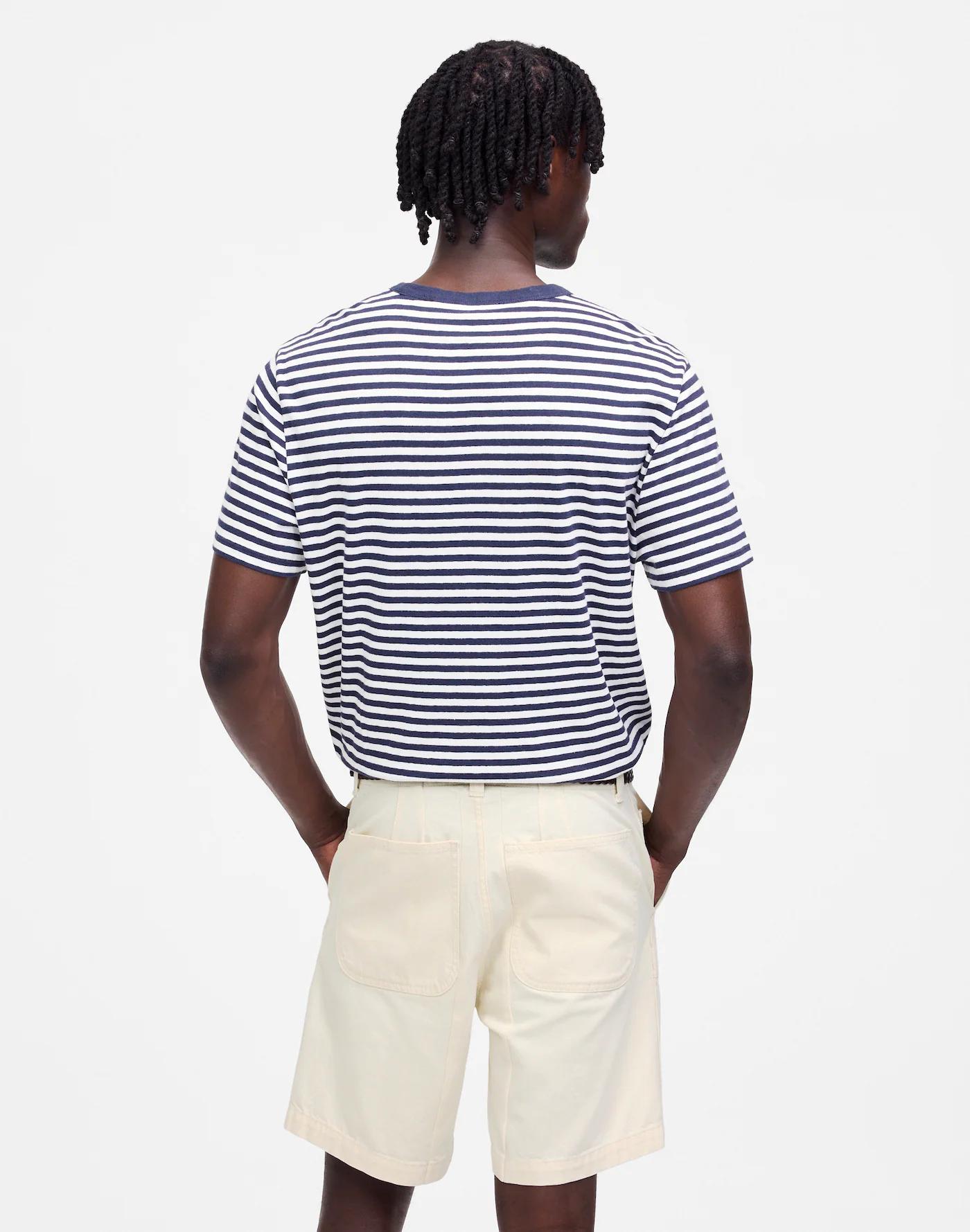 Patch Pocket Shorts in Summer Denim Product Image