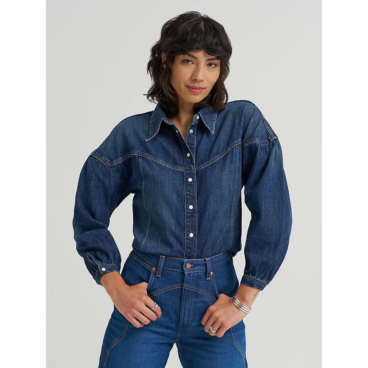 Women's Pintuck Shirt in Homestead Haze Product Image