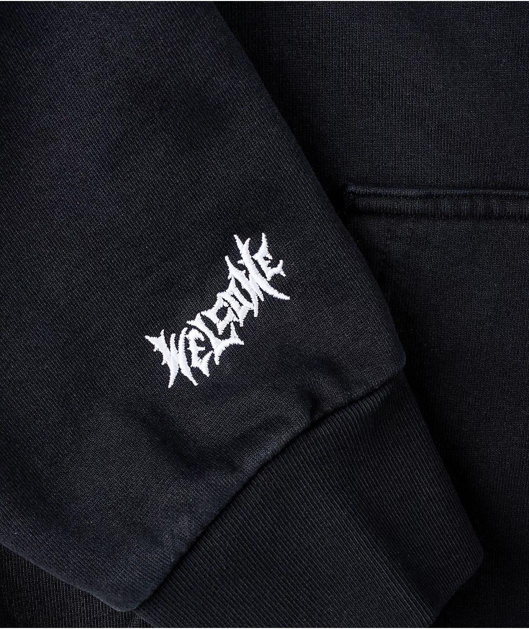 Welcome x Beetlejuice Qualified Black Hoodie Product Image