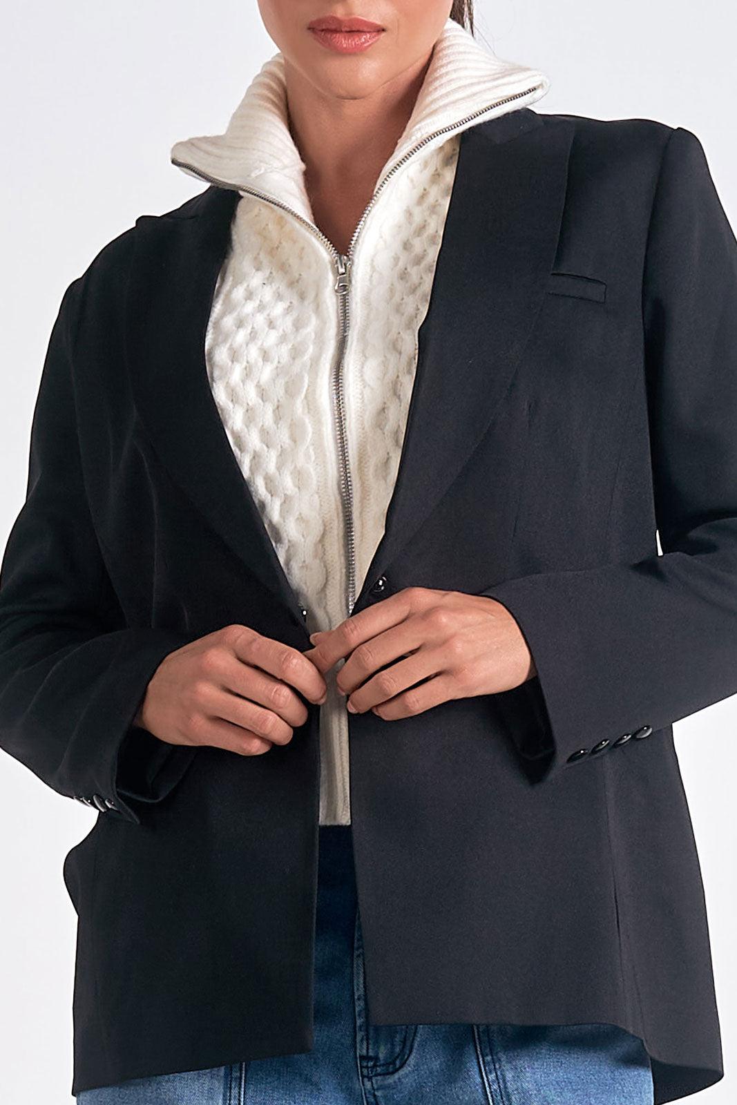 Elan Blazer Detachable Sweater Product Image