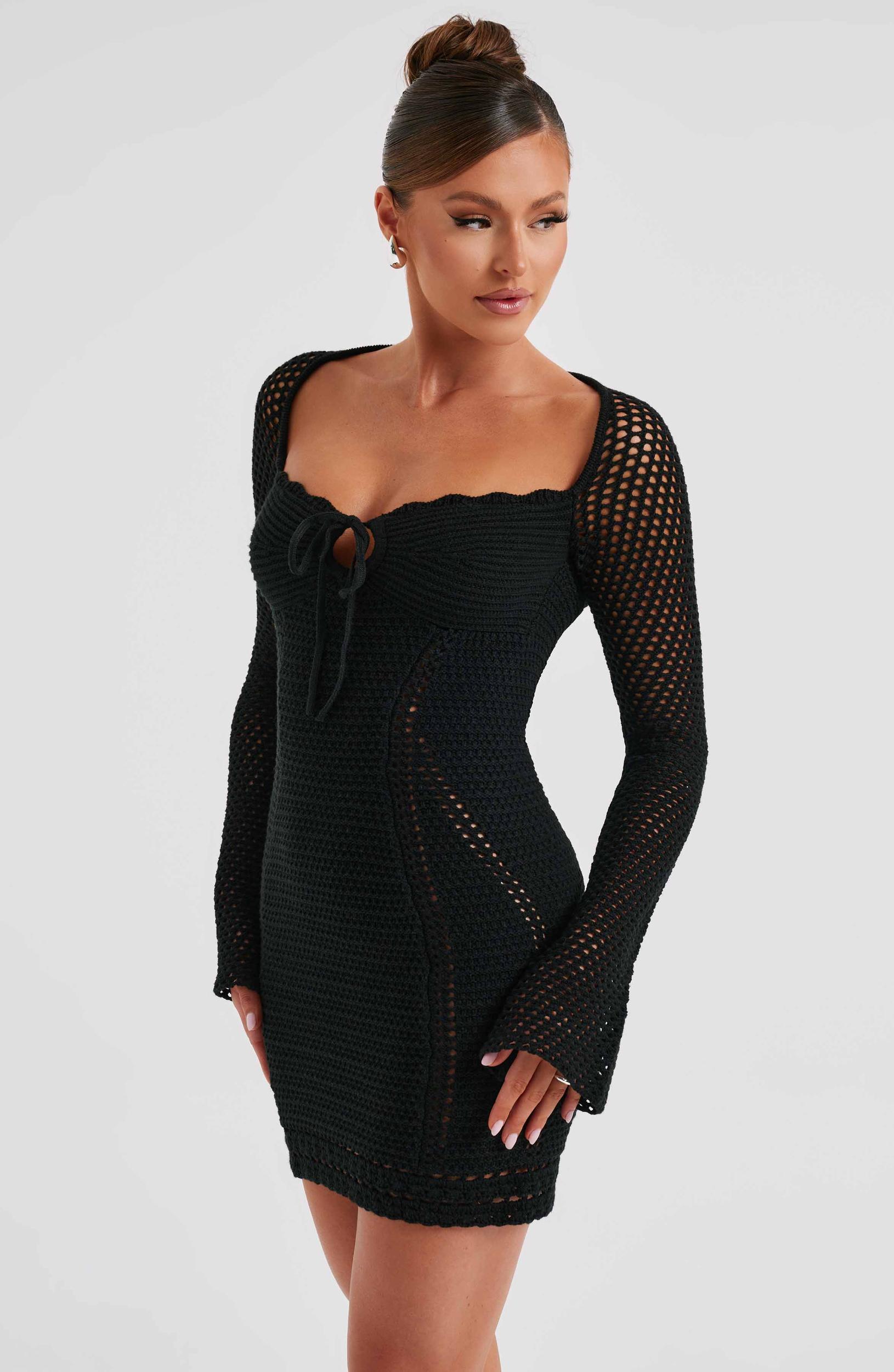 Dezi Mini Dress - Black Product Image
