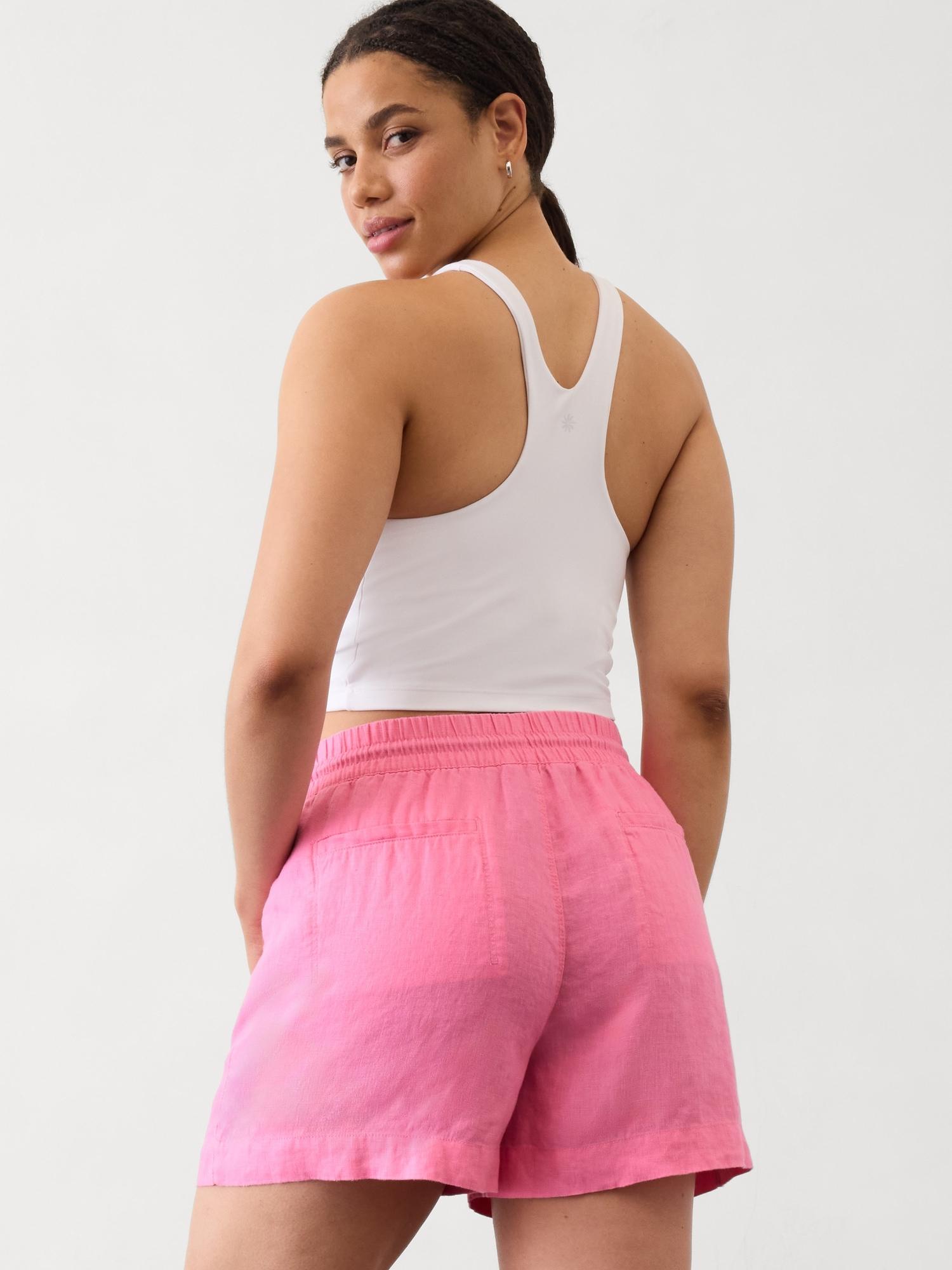 Retreat Linen Mid Rise 4" Short Product Image