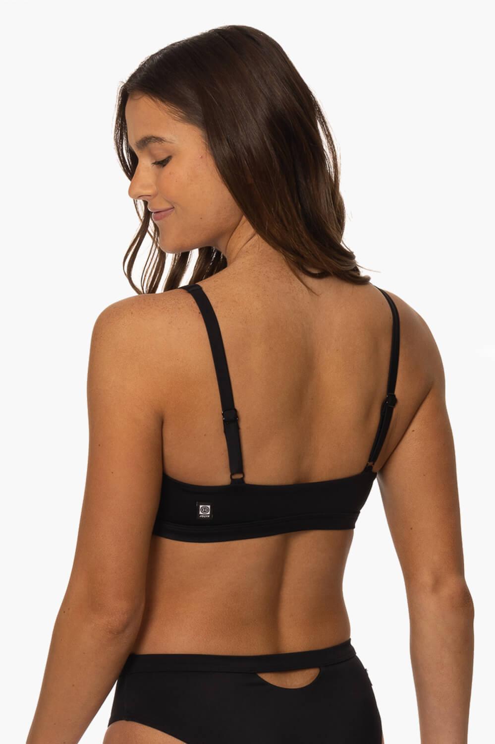 Amelia Bikini Top - Black Female Product Image