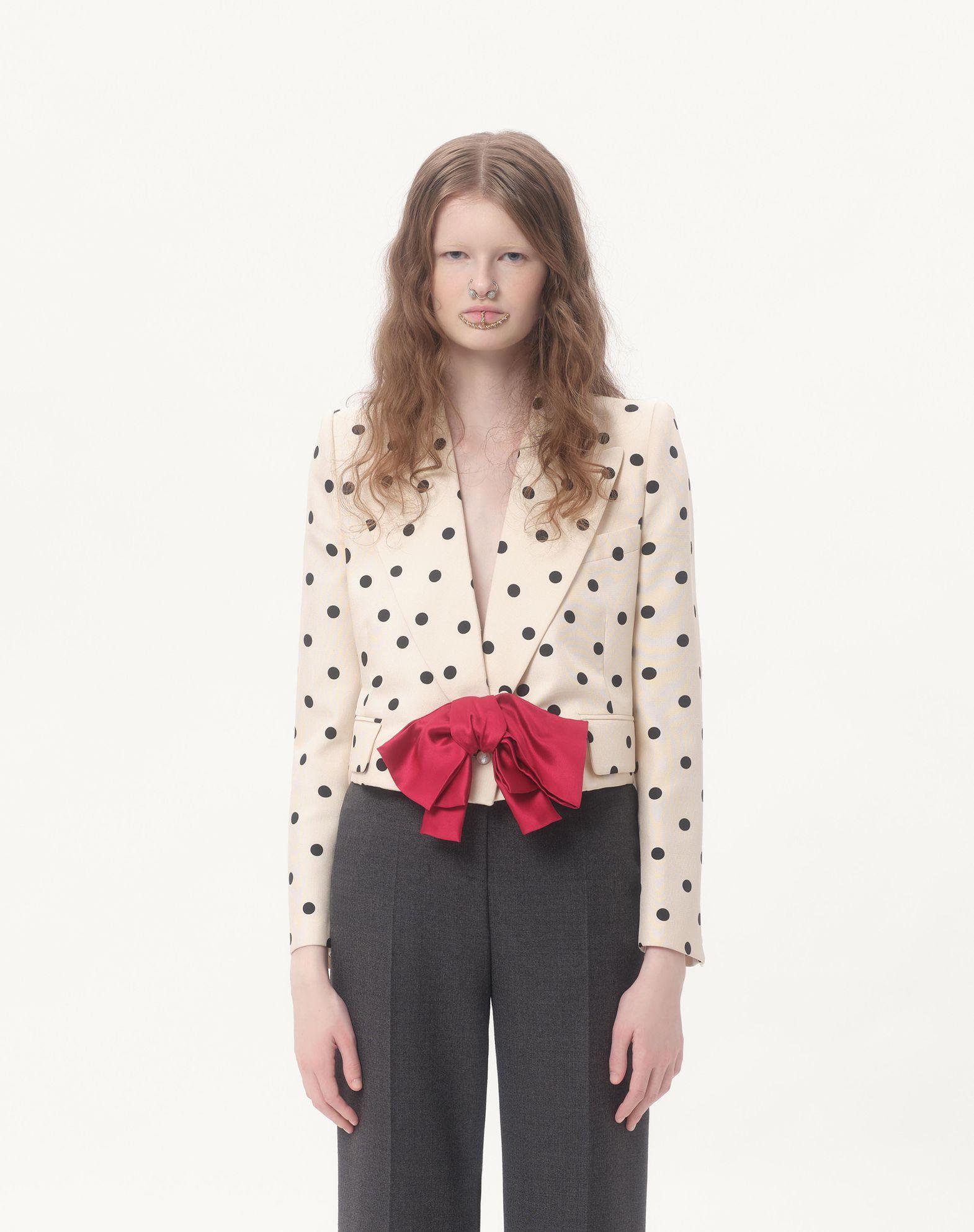 Shantung Jacket With Plusdepois Print  Product Image