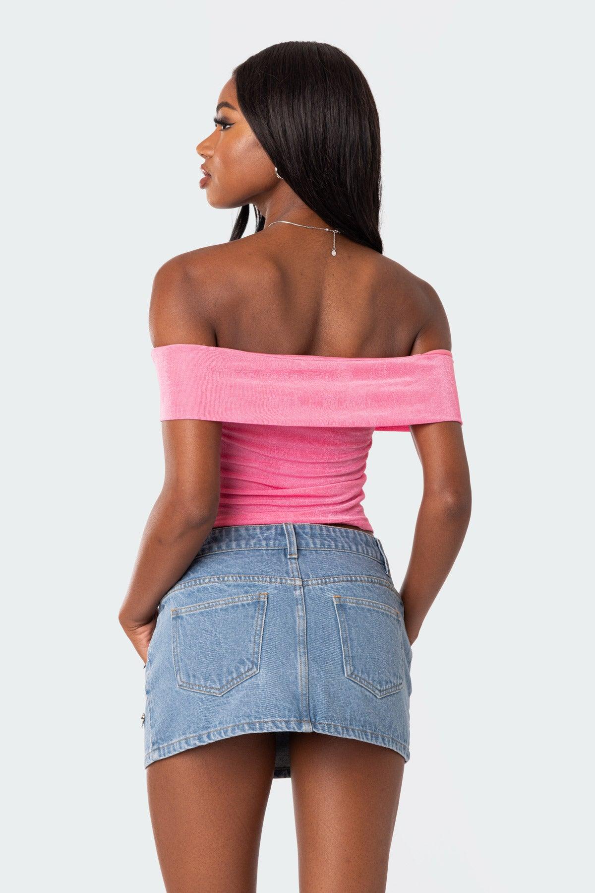 Mindi Fold Over Top Product Image