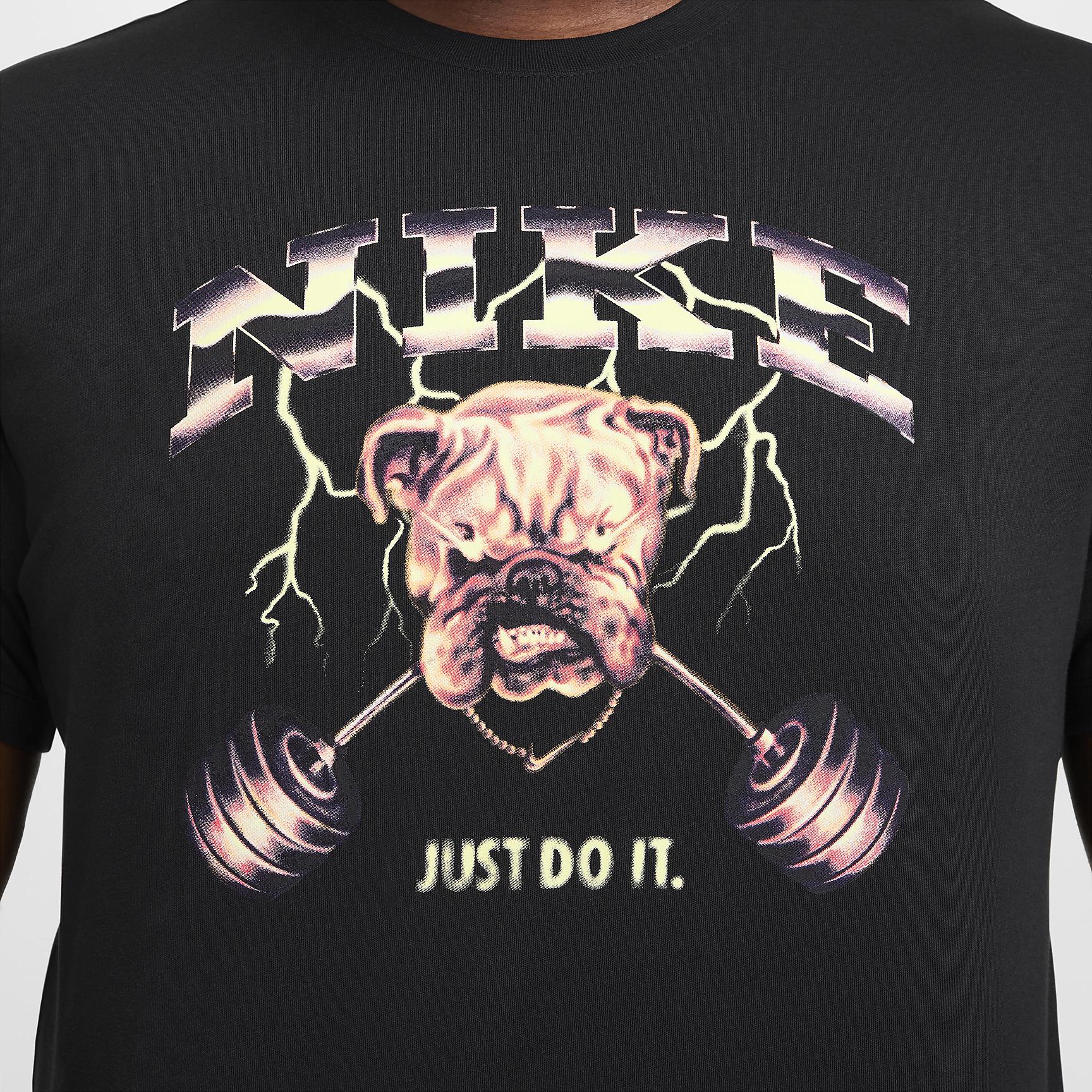Mens Nike Bulldog Fitness T-Shirt Product Image