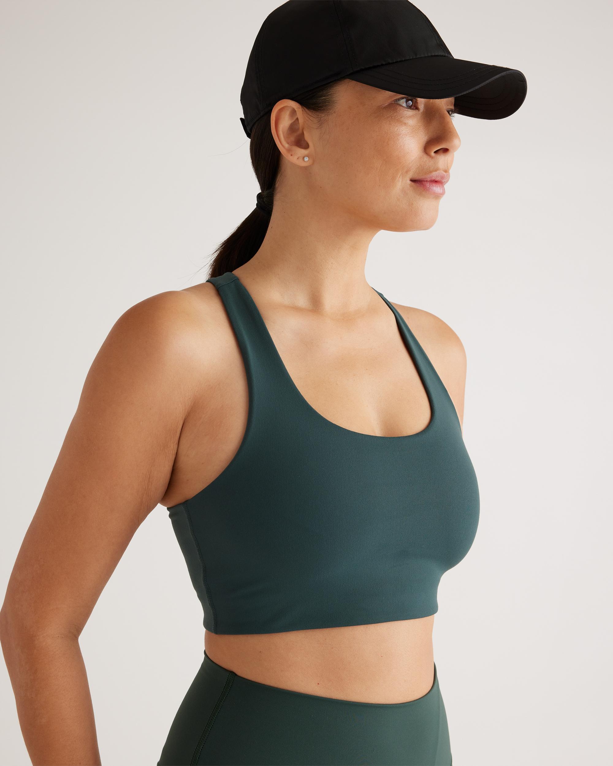 Quince | Women's Ultra-Form Scoop Neck Longline Bra Size XS, Nylon/Spandex Product Image