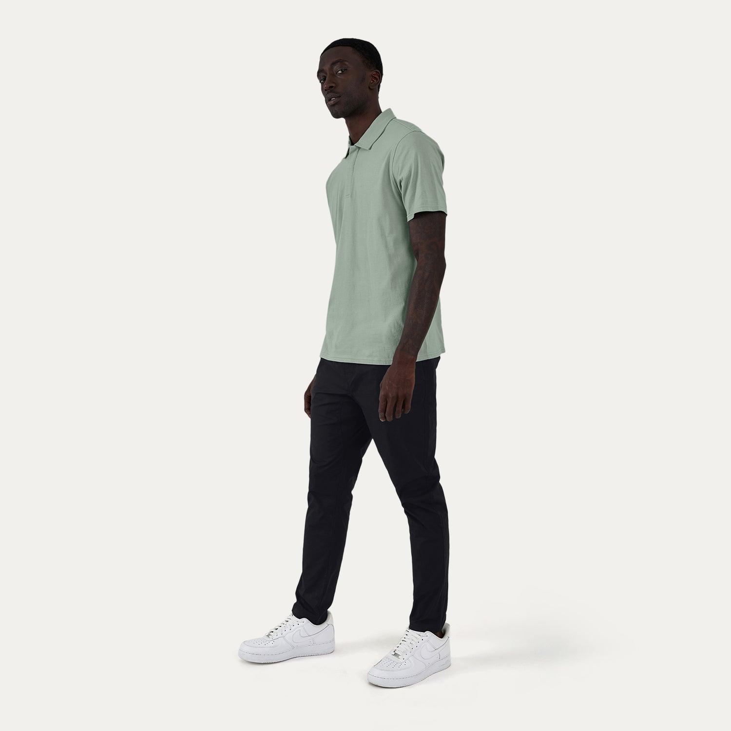 Brookside Cotton Jersey Polo Male Product Image