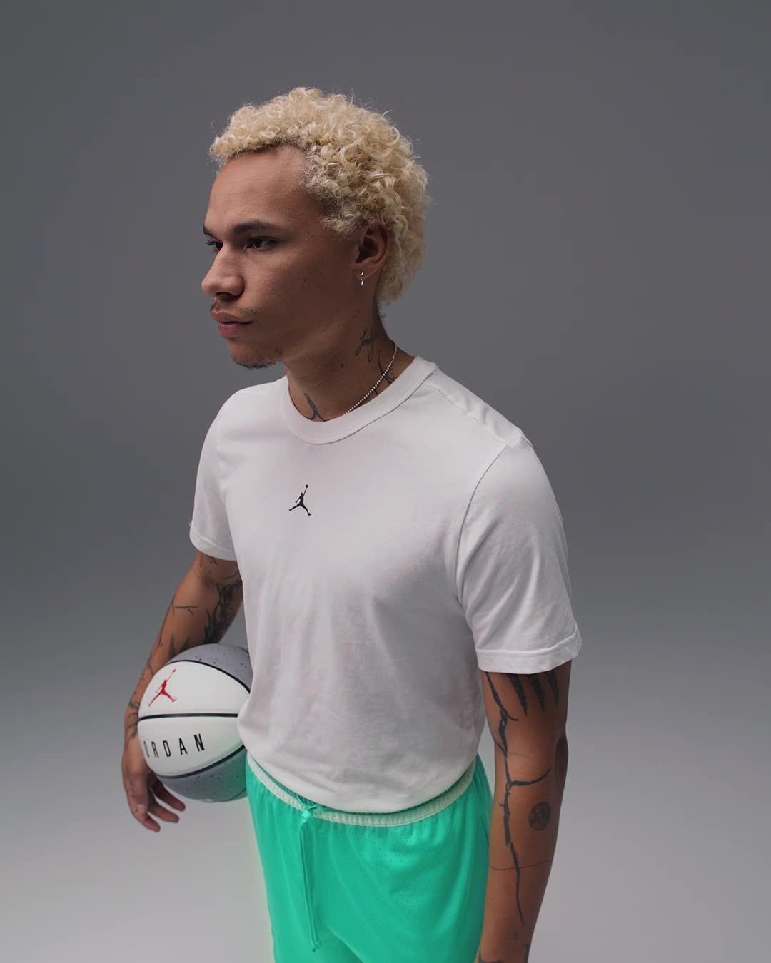 Mens Jordan Sport Dri-FIT Mesh Diamond Shorts | HF9910-392 Product Image