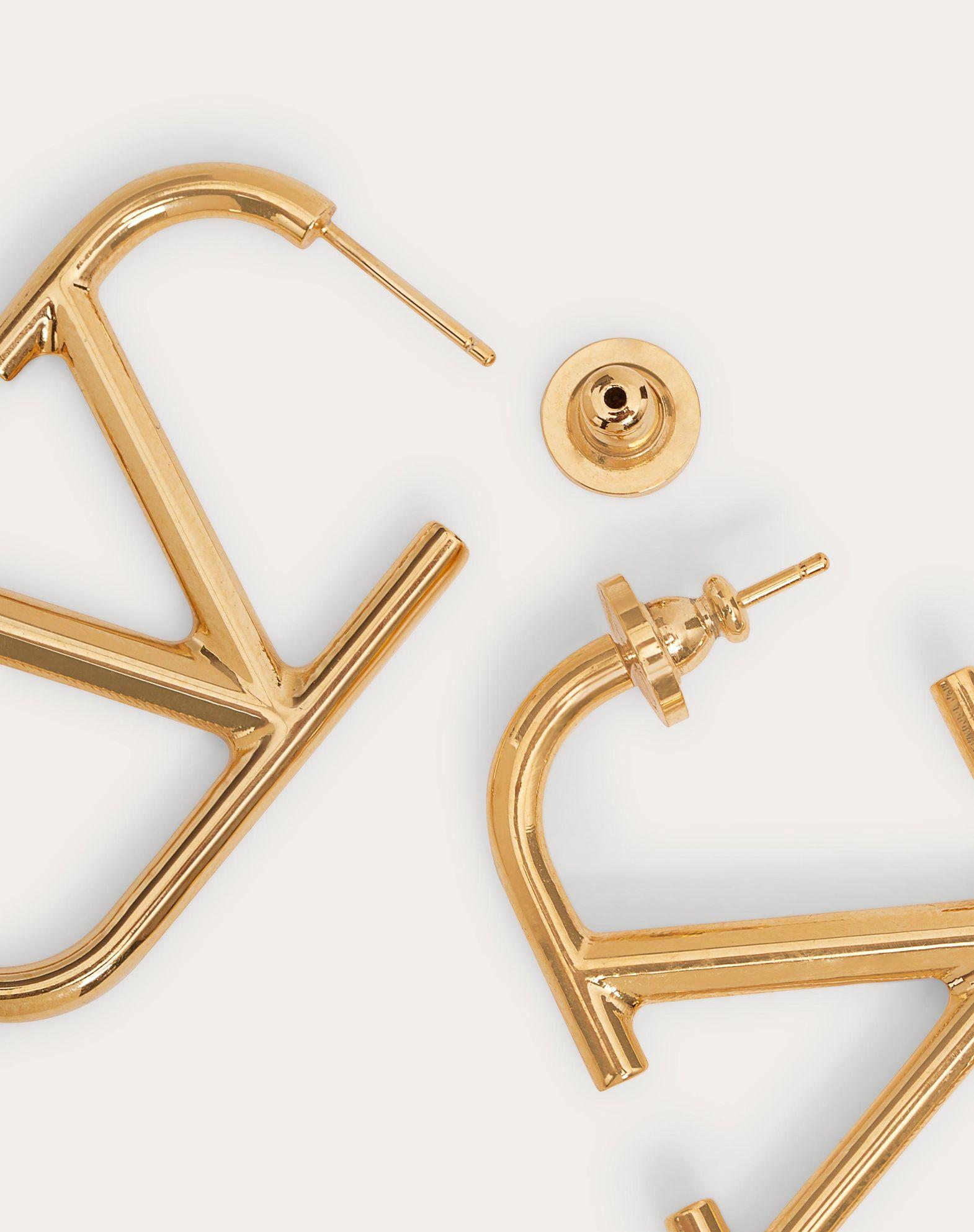 VLOGO SIGNATURE METAL EARRINGS Product Image