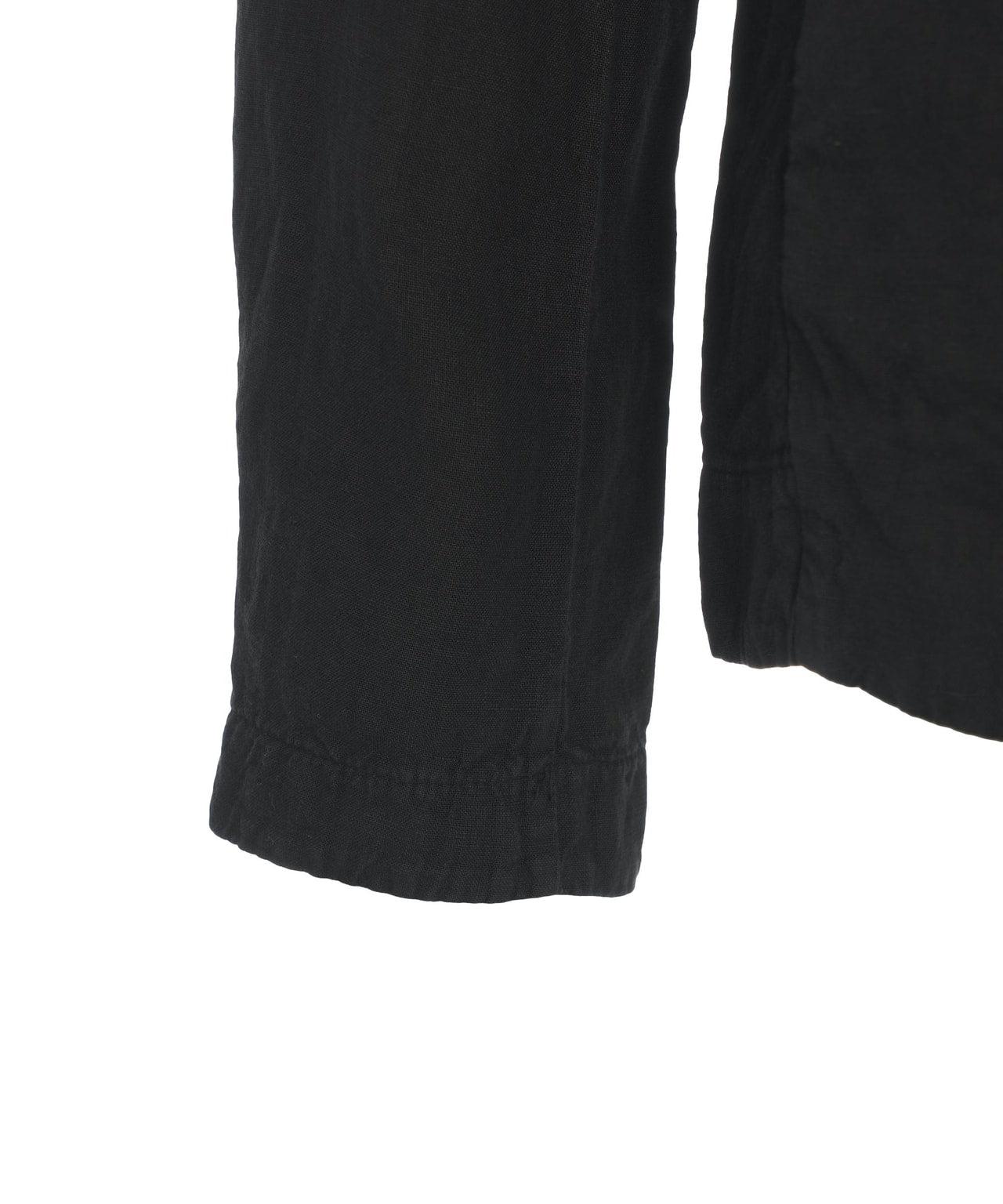 Single-breasted linen blazer Product Image